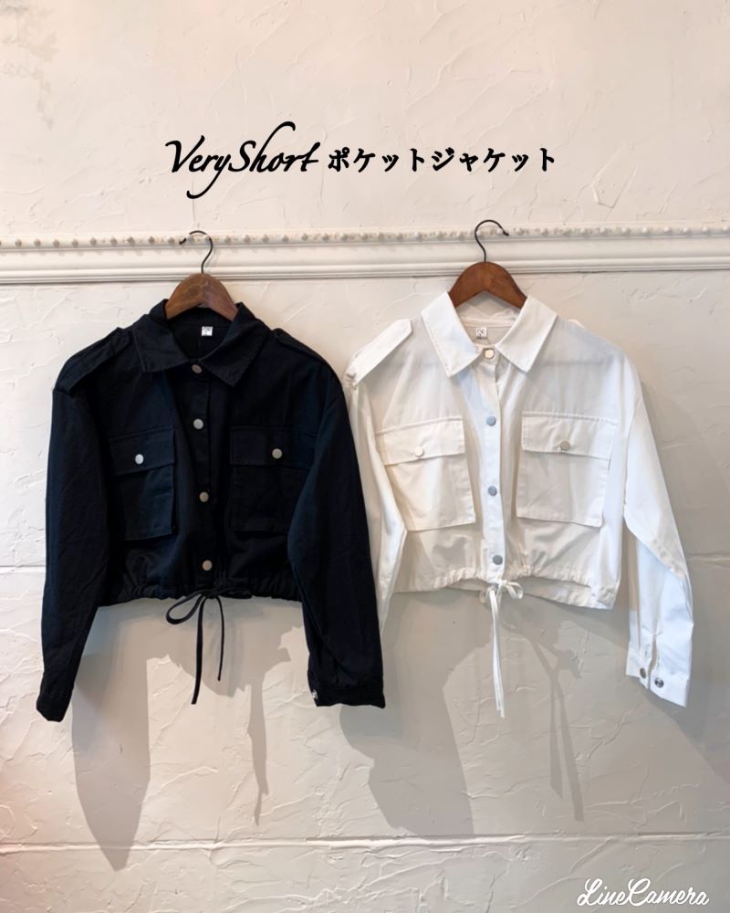 Very Shortポケットジャケット
