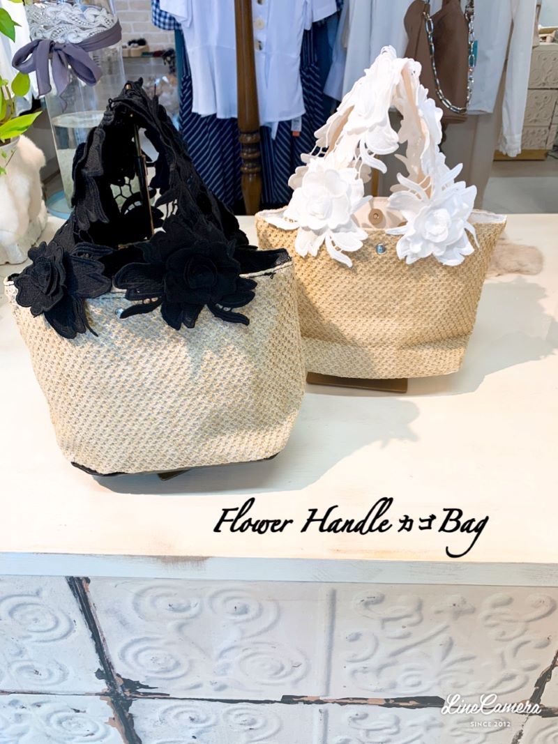 Flower HandleカゴBag