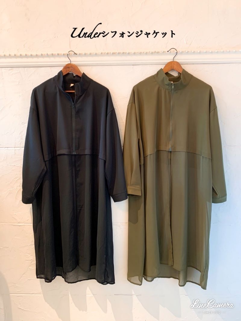 Underシフォンジャケット