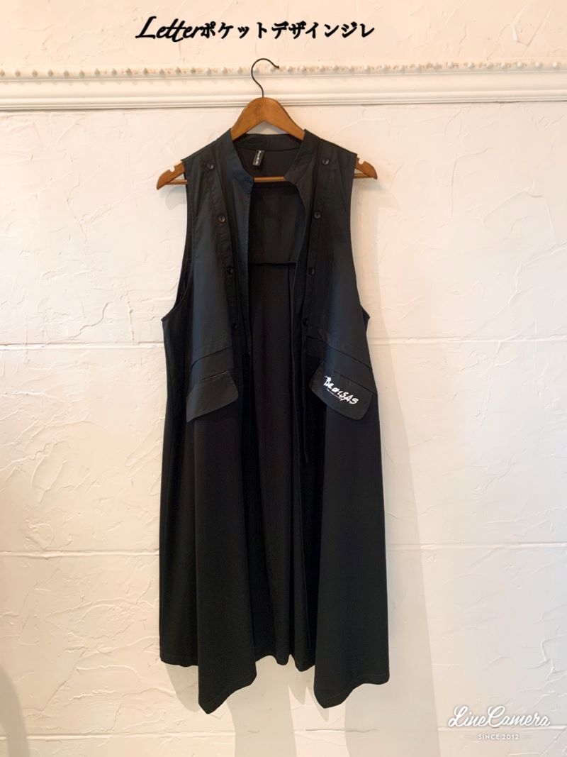 Letterポケットデザインジレ
