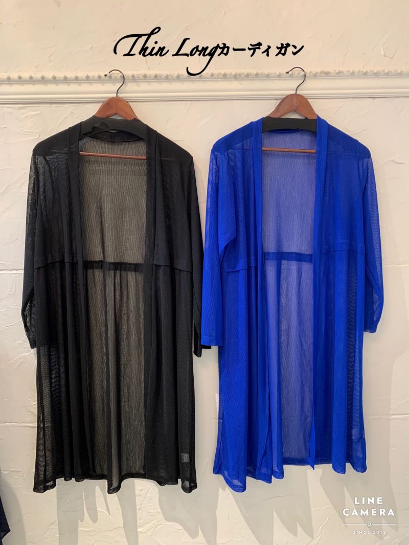Thin Longカーディガン