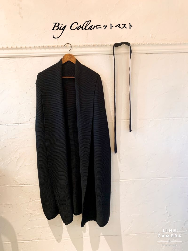 Big Colorニットベスト