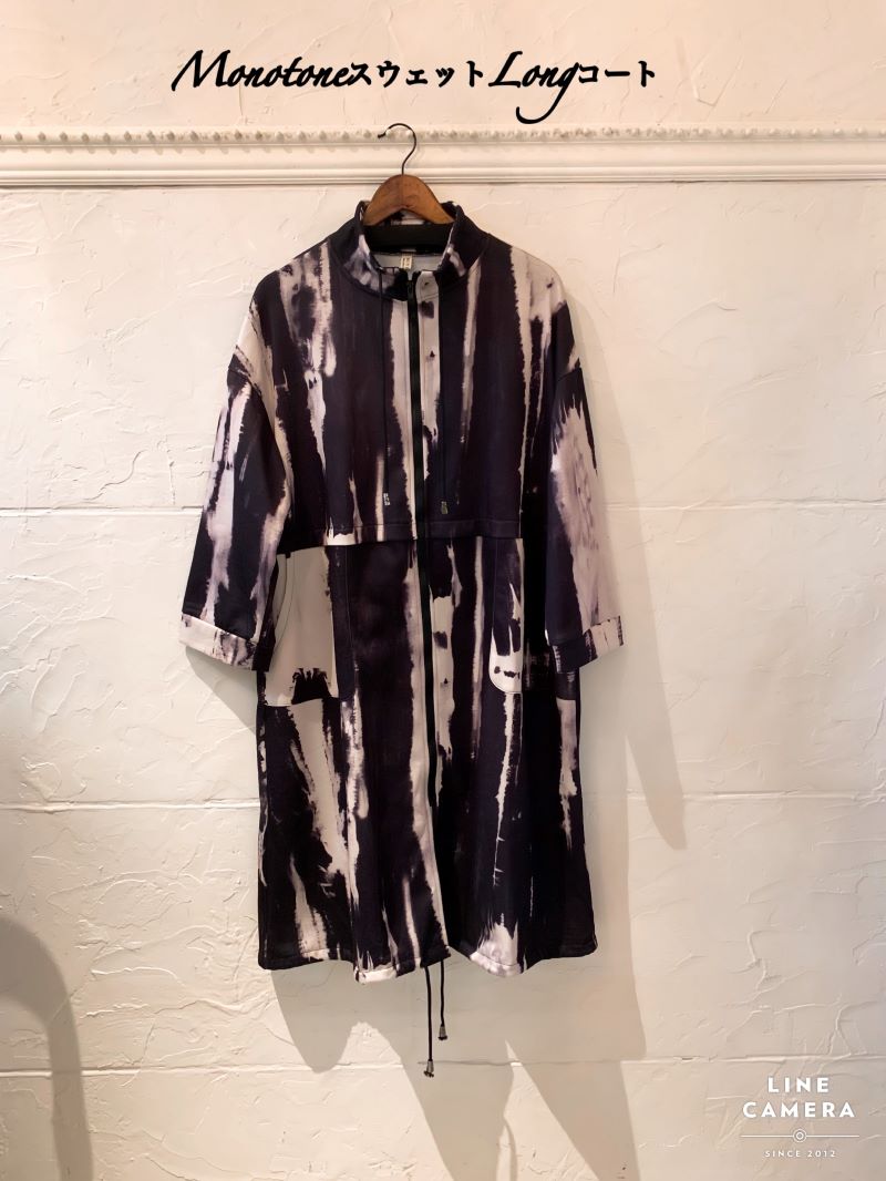 MonotoneスウェットLongコート