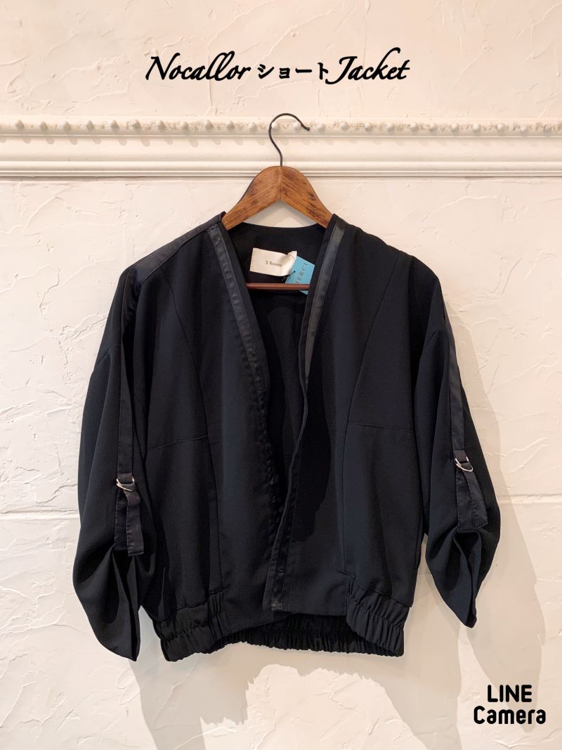 NocollorショートJacket
