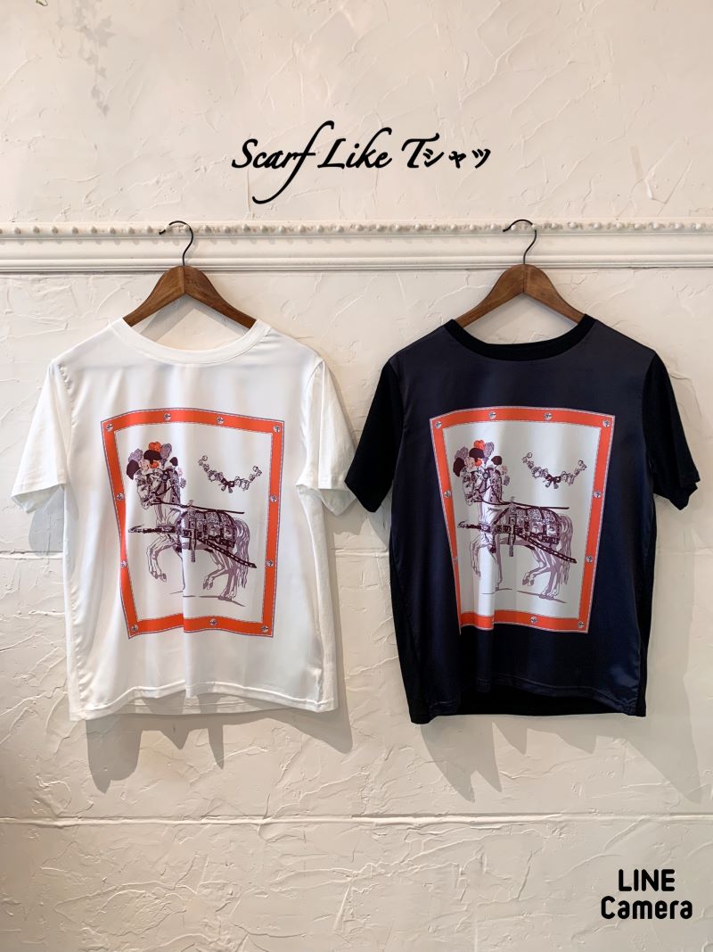Scarf Like Tシャツ