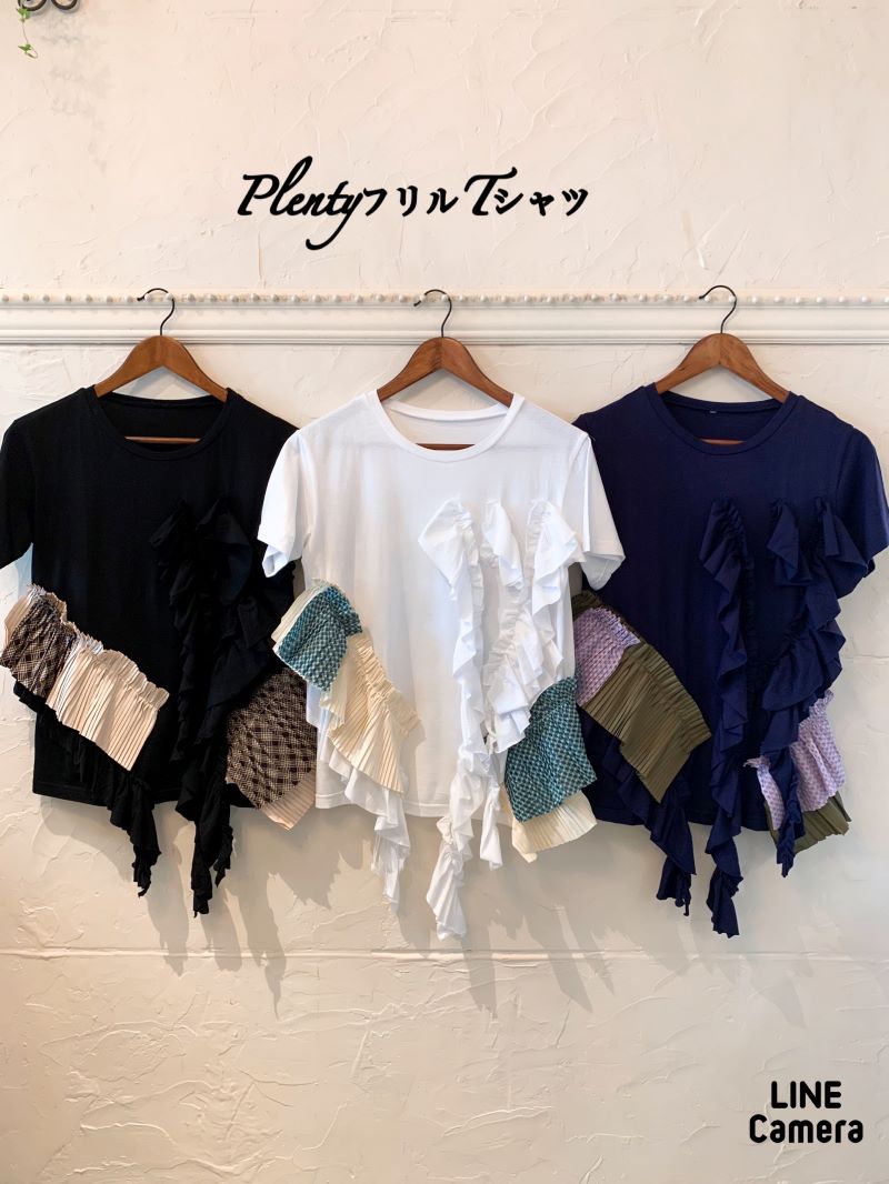 PlentyフリルTシャツ