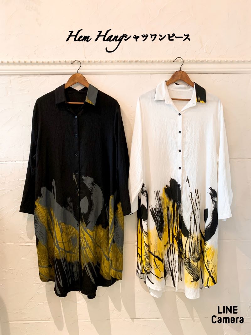 Hem　Hangシャツワンピース