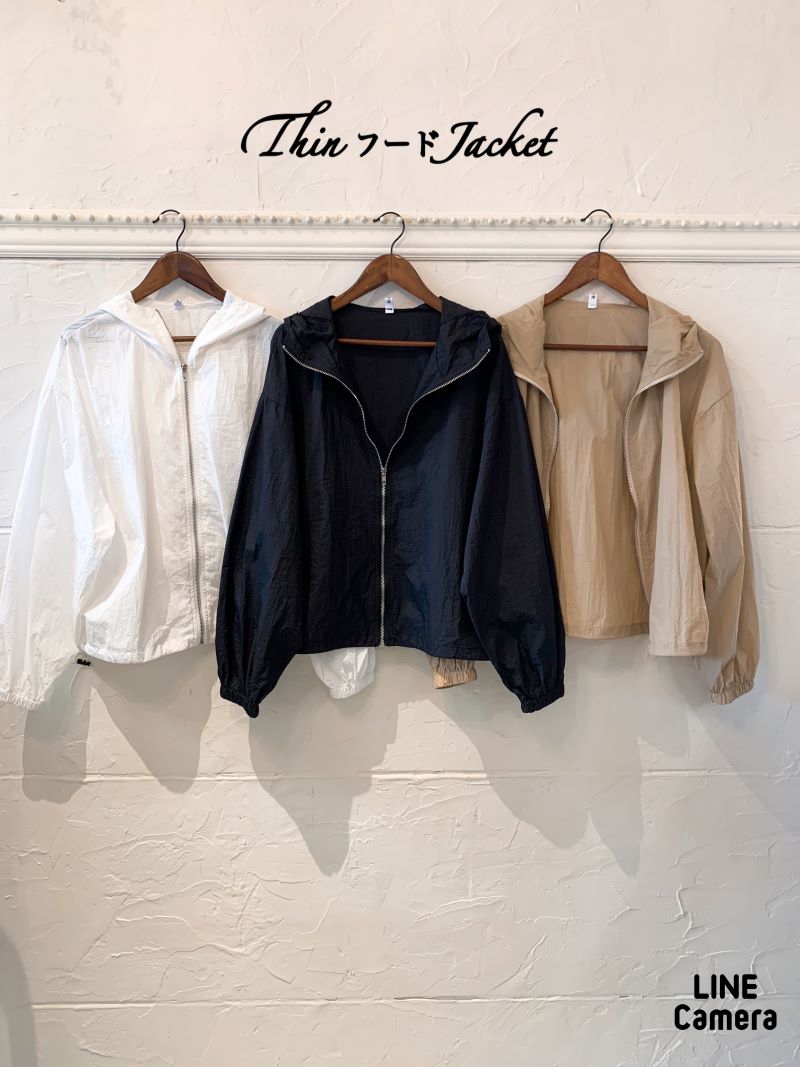 ThinフードJacket