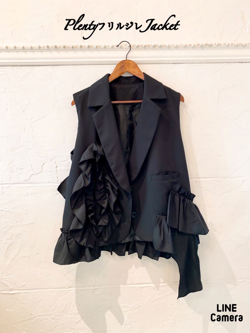 PlentyフリルジレJacket