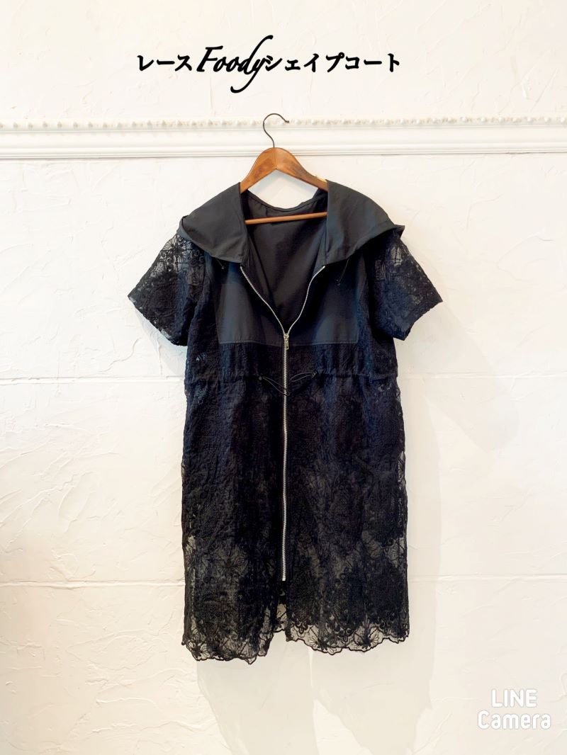 レースFoodyシェイプコート