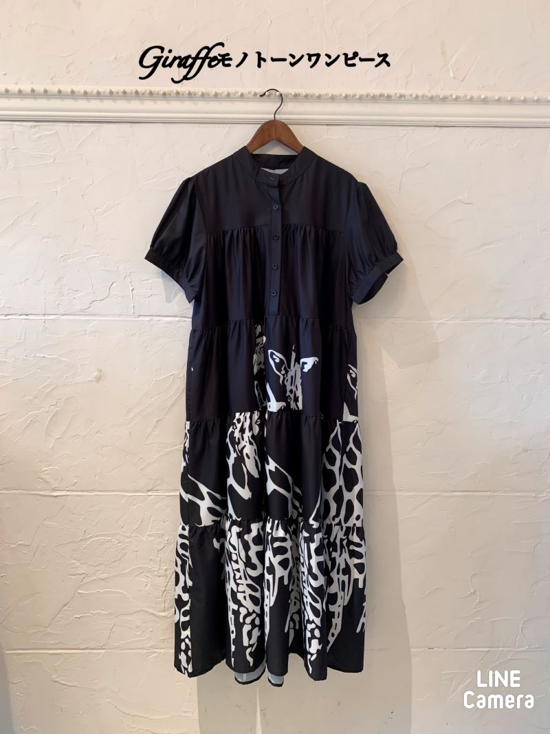 Giraffeモノトーンワンピース
