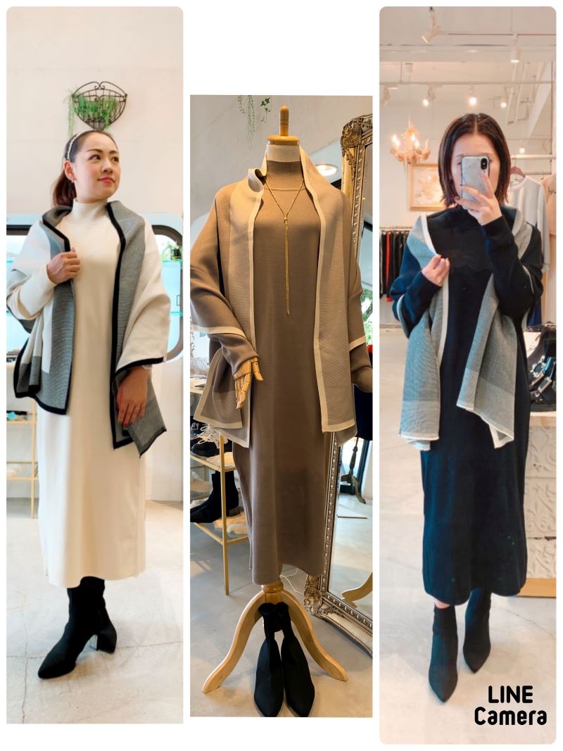 Showlセットニットワンピース