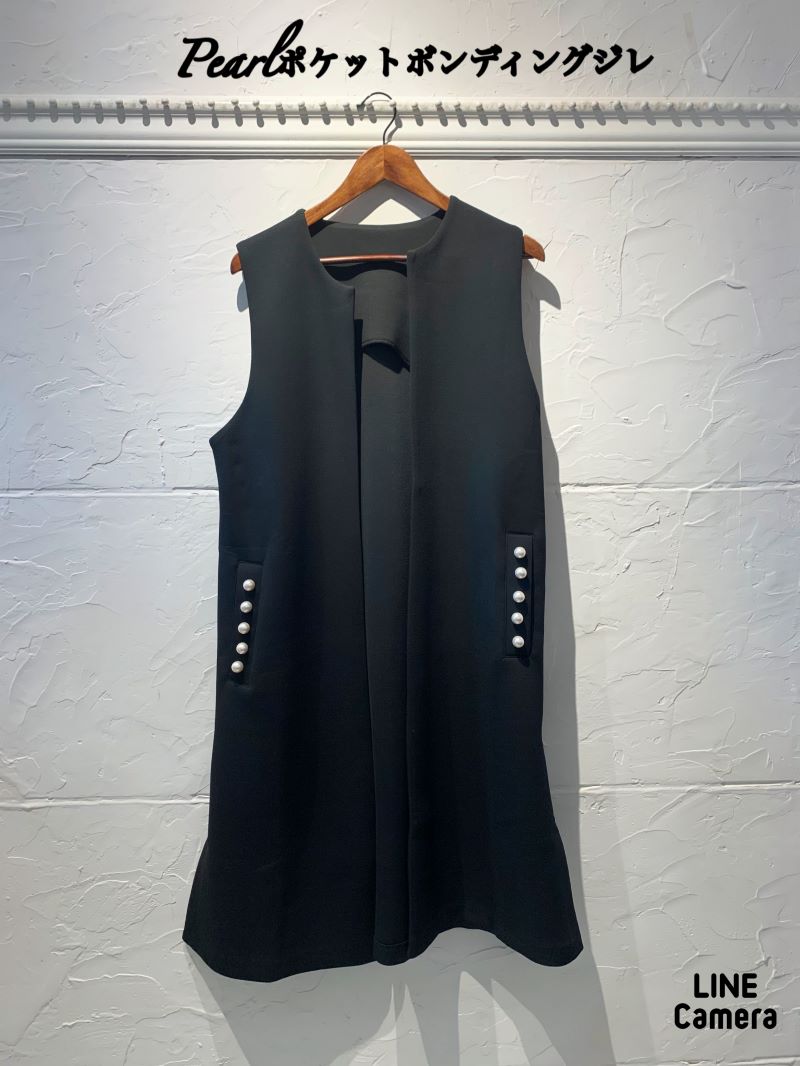Pearlポケットボンディングジレ