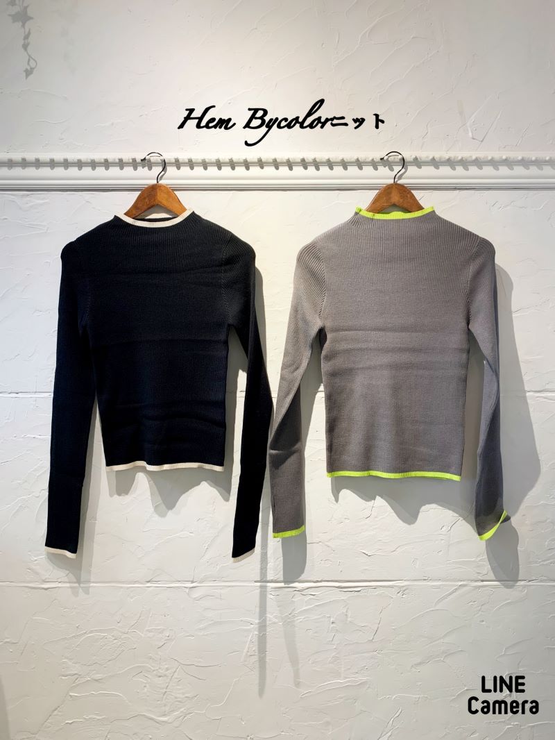 HemBycolorニット