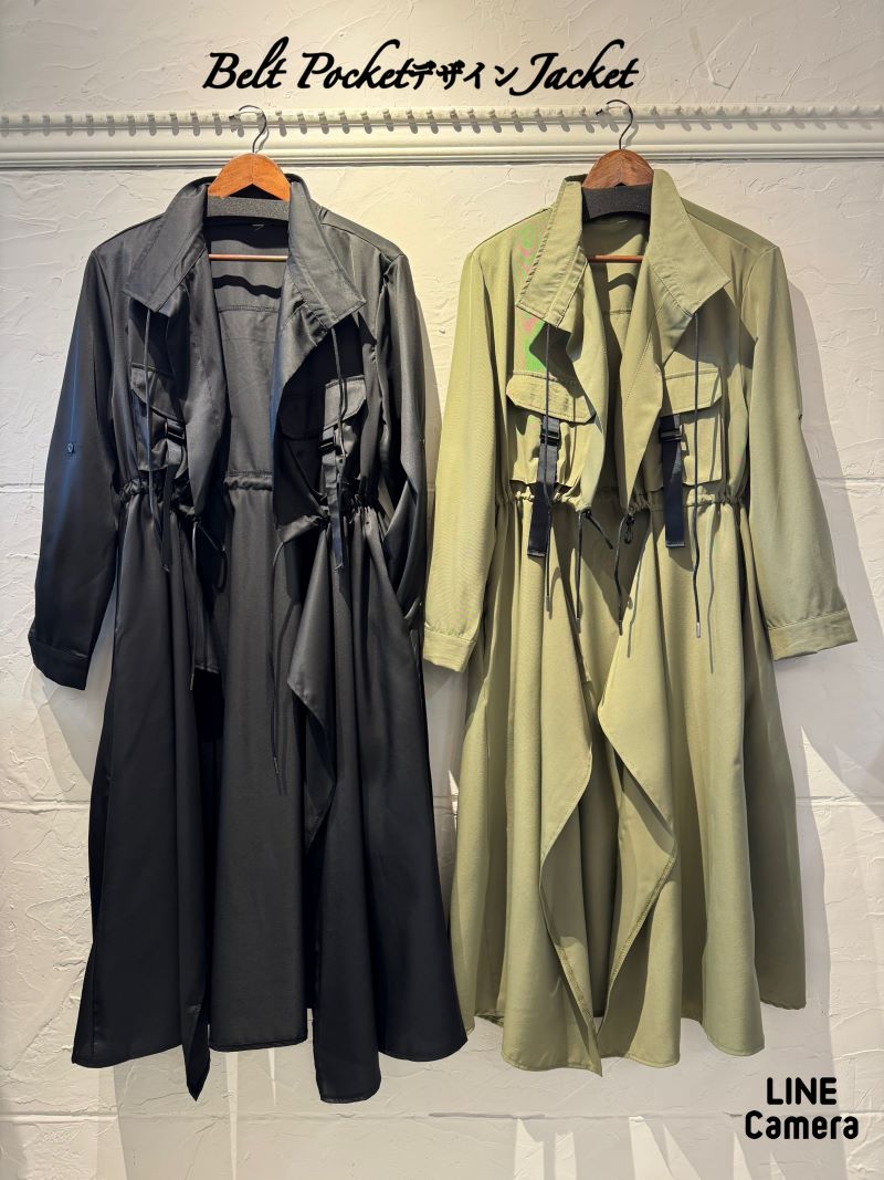 BeltPocketデザインJacket