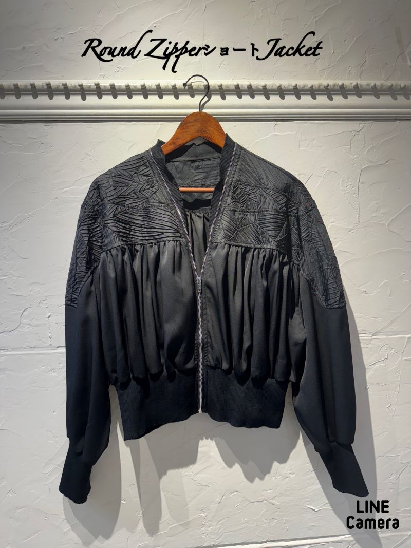 RoundZipperショートJacket