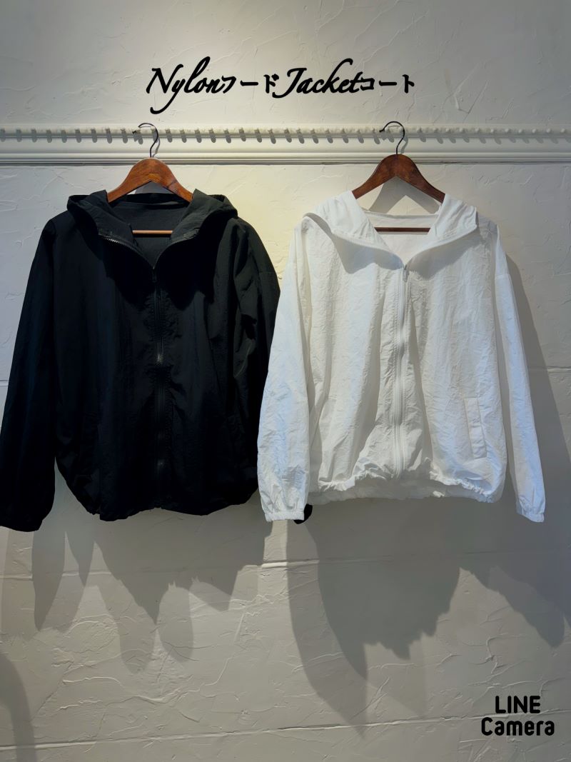 NylonフードJacketコート