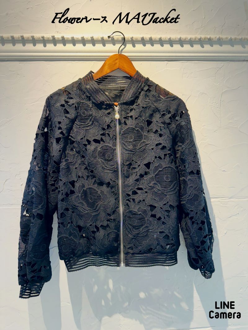 FlowerレースMA1Jacket