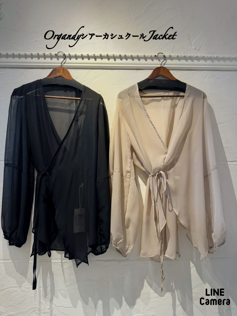 OrgandyカシュクールシアーJacket