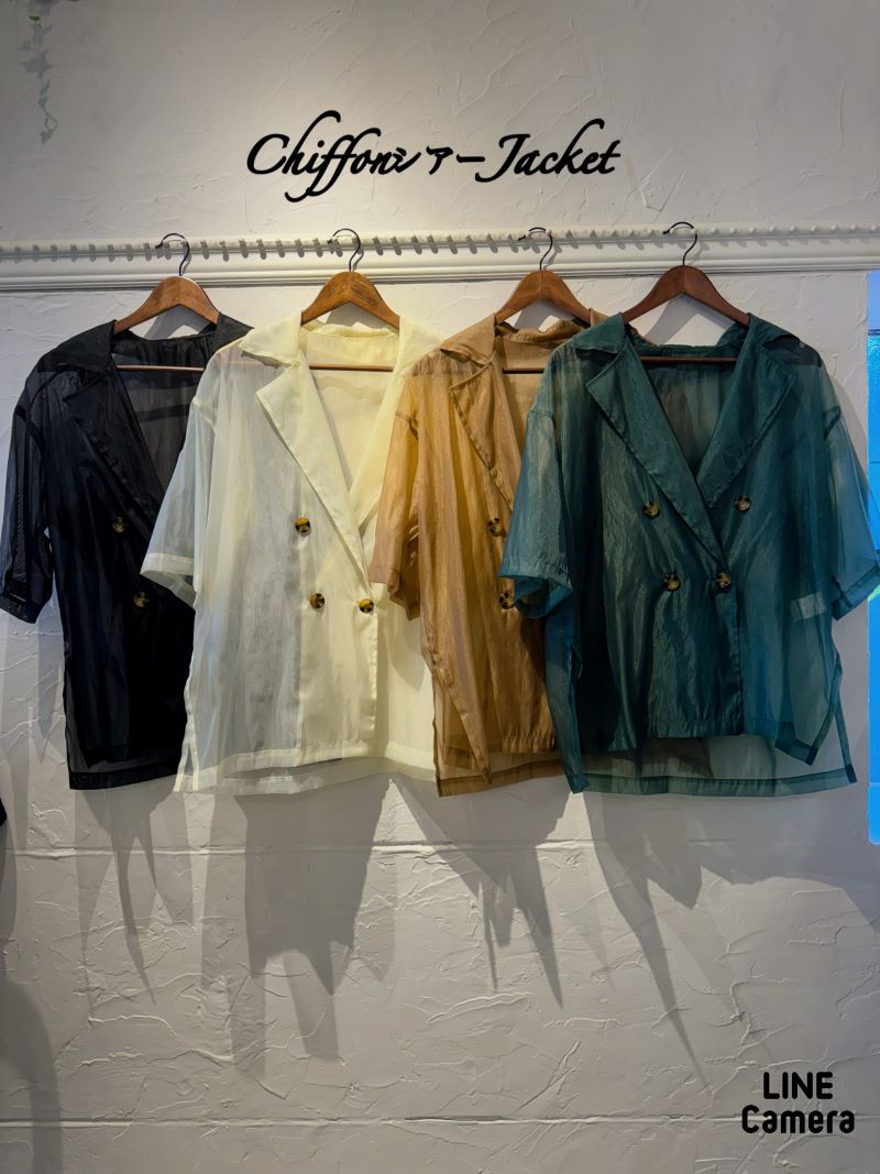 ChiffonシアーJacket