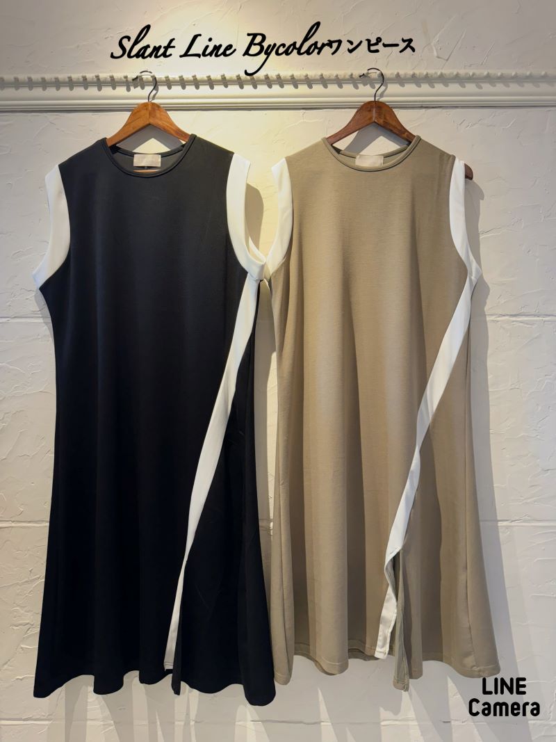 SlantLineBycolorワンピース