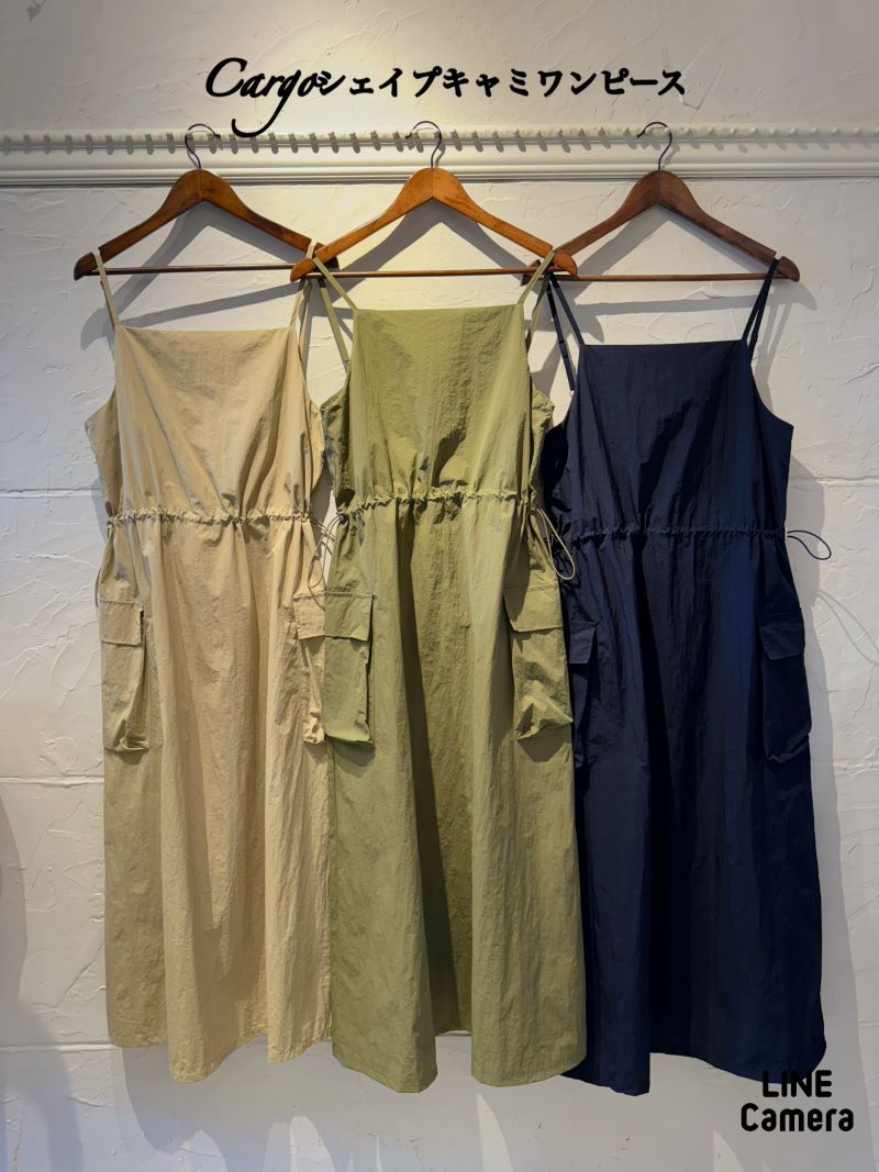 Cargoシェイプキャミワンピース