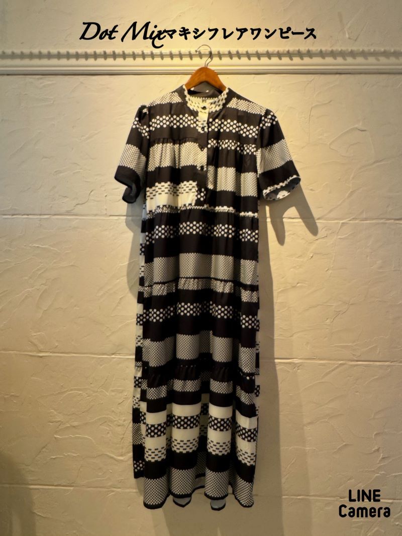 DotMixマキシフレアワンピース
