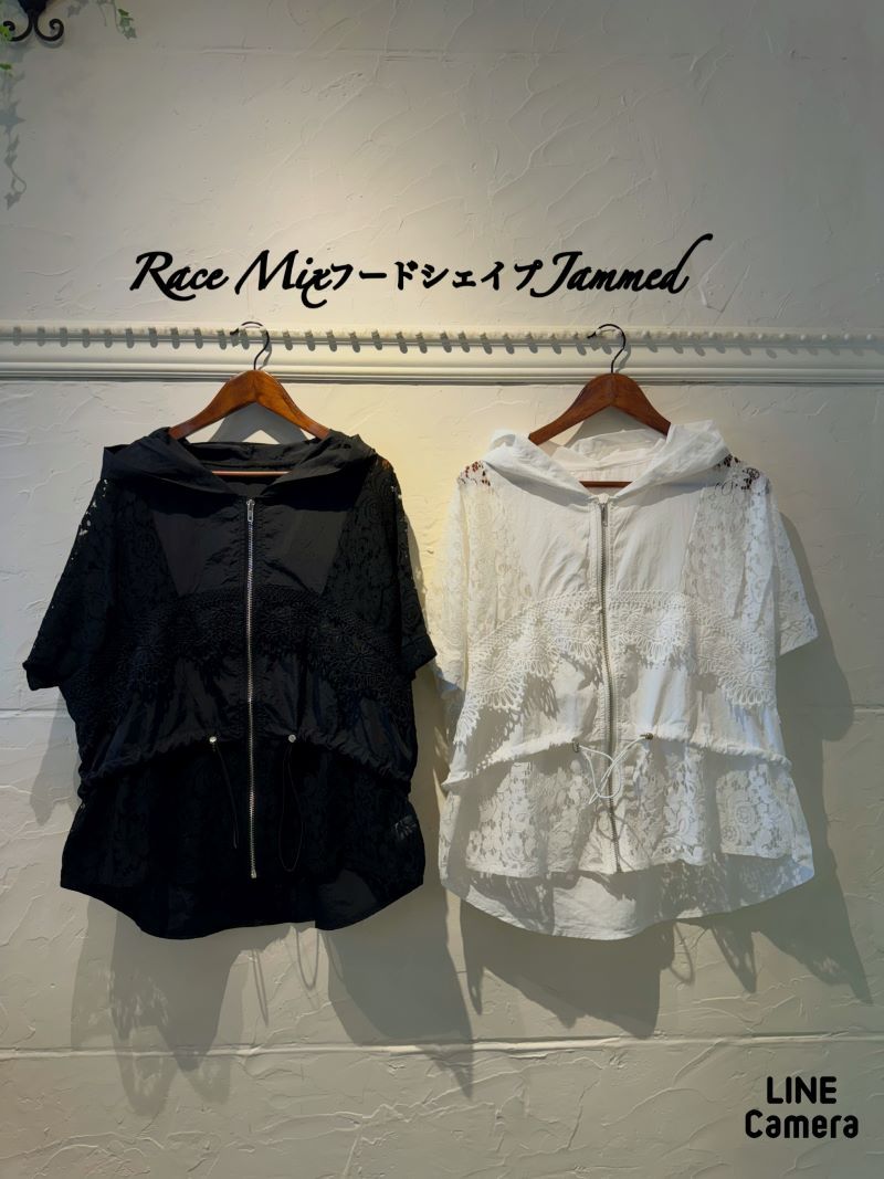 RaceMixフードシェイプJacket