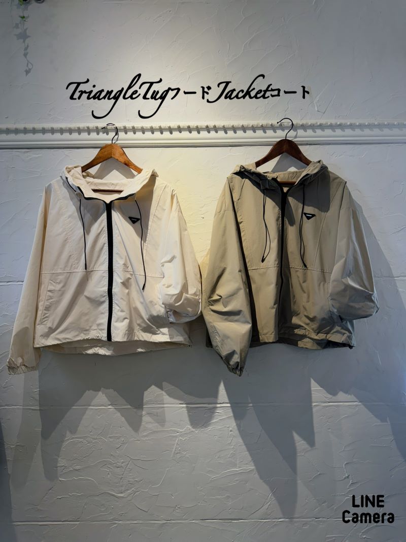 TriangleTugフードJacketコート