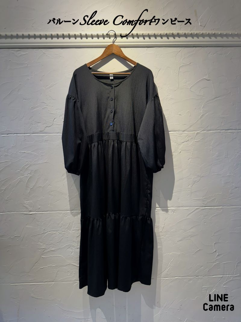 バルーンSleeveComfortワンピース