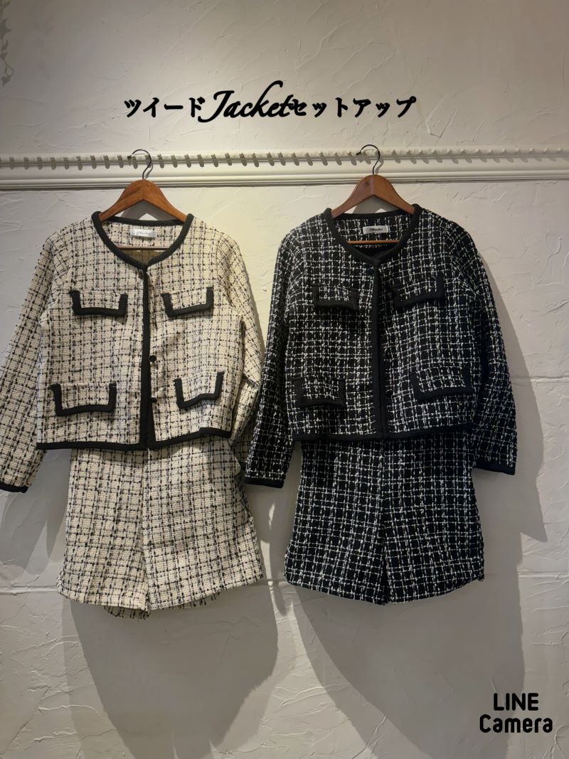 ツイードJacketセットアップ