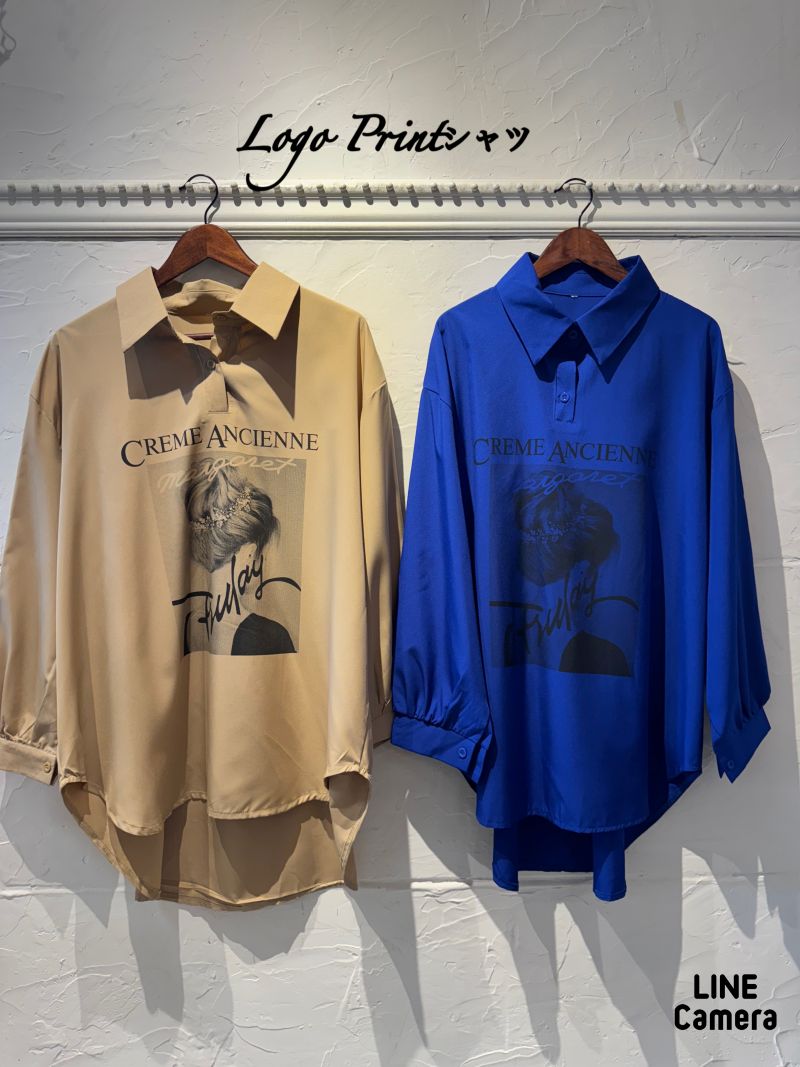 LogoPrintシャツ