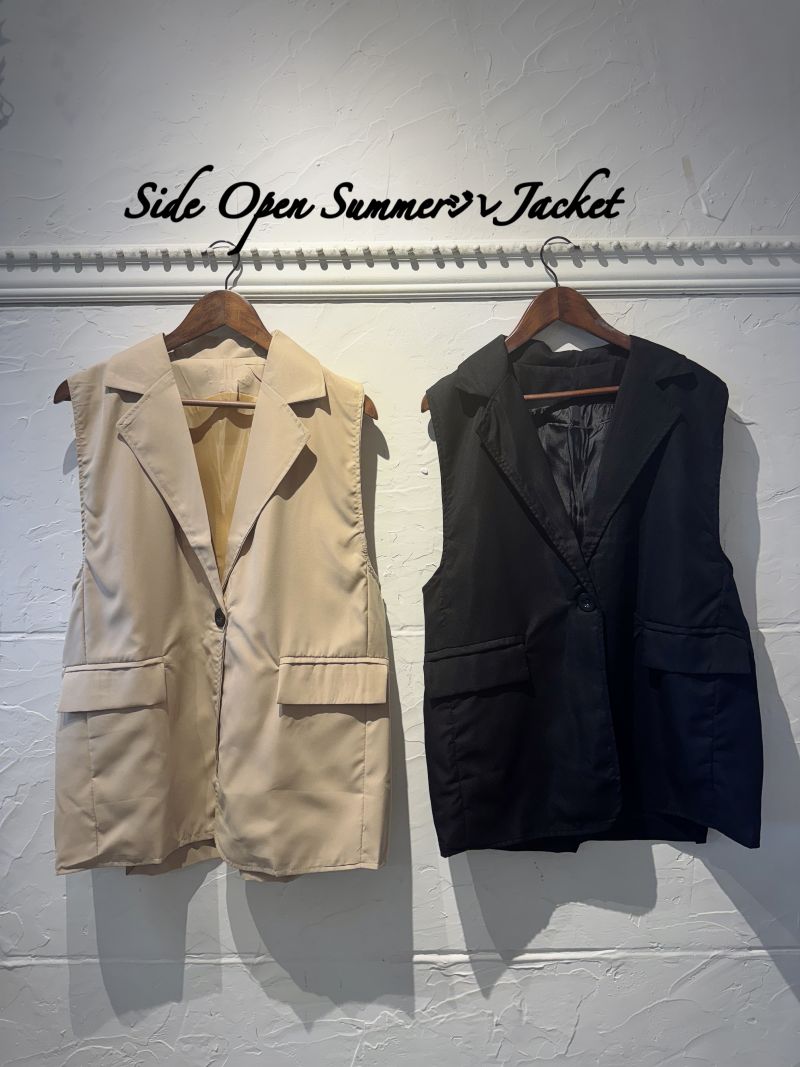 SideOpenSummerジレJacket