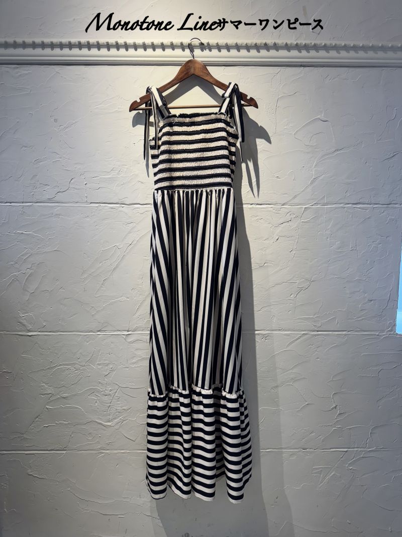 MonotoneLineサマーワンピース