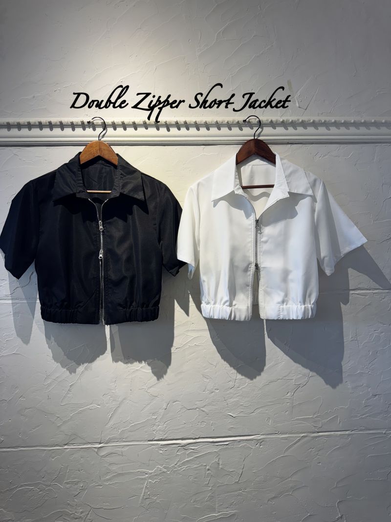 DoubleZipperShortJacket