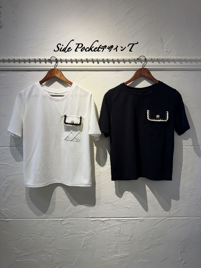 SidePocketデザインT