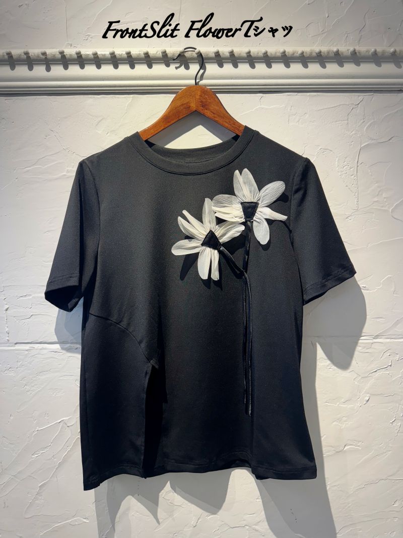 FrontSlitFolewerデザインTシャツ