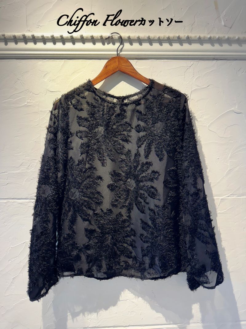 ChiffonFlowerカットソー