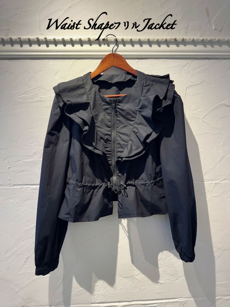 WaistShapeフリルJacket