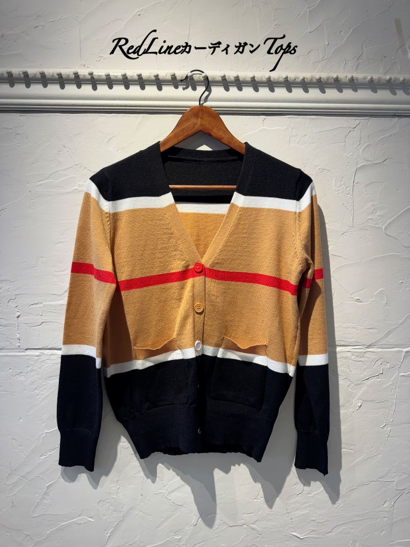 RedLineニットカーディガン