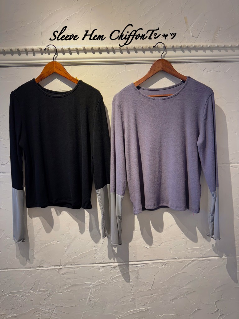 SleeveHemシフォンBrushedT