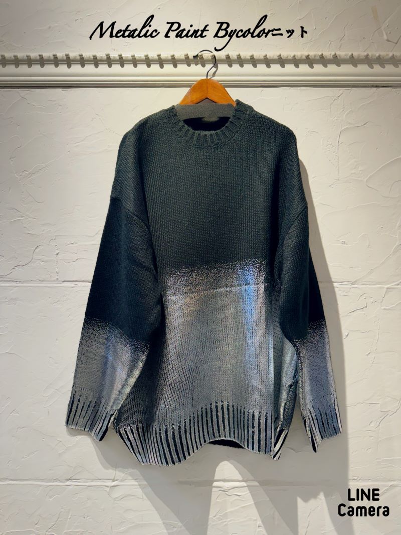 MetalicPaintBycolorニット