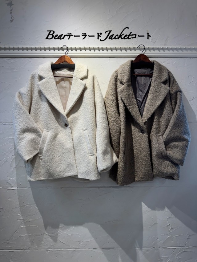 BearテーラードJacketコート