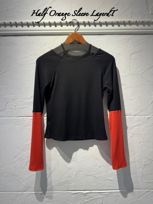HalfOrangeSleeveT