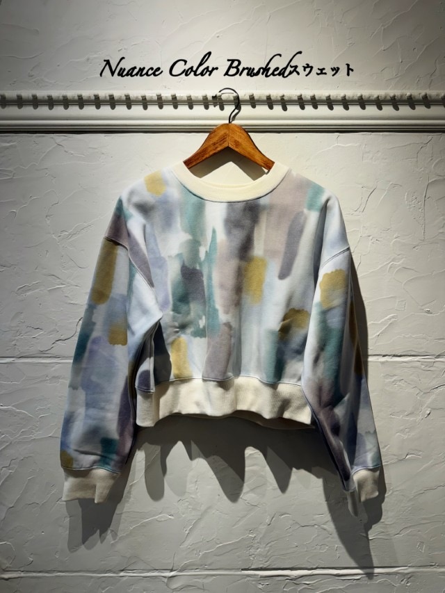 NuanceColorBrushedスウェット