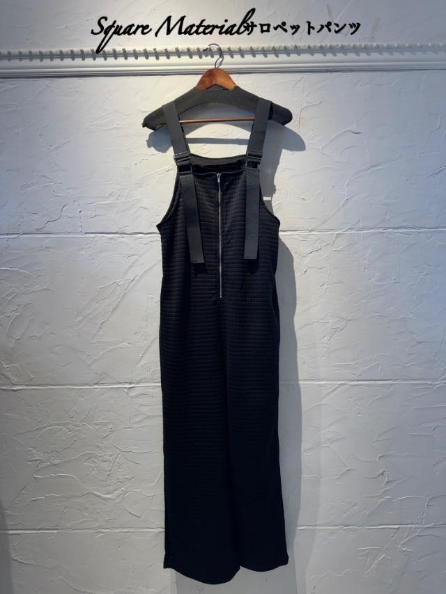 SquareMaterialサロペットパンツ