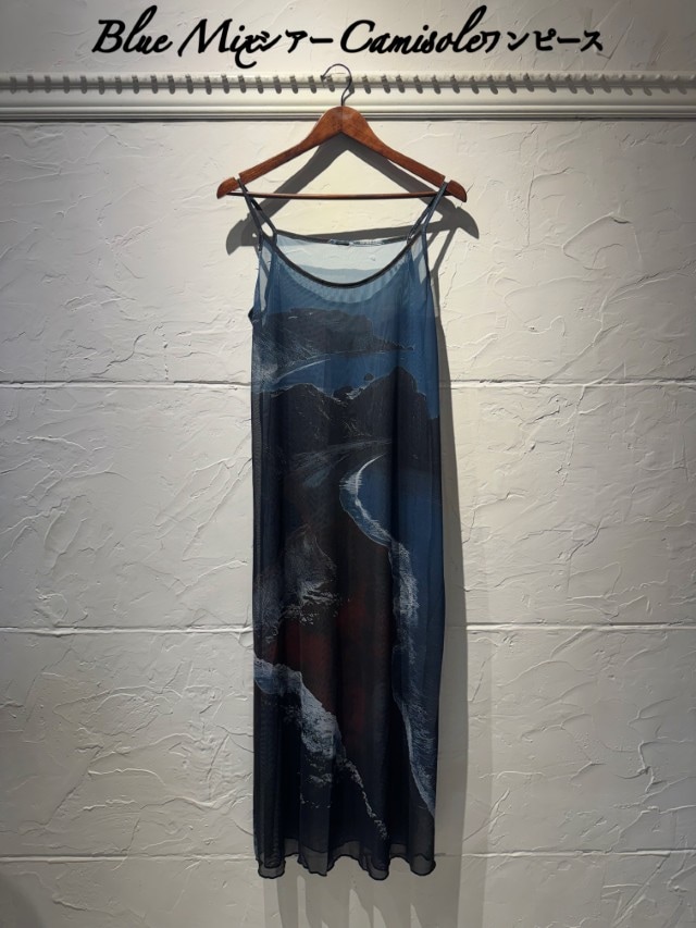 BlueMixシアーCamisoleワンピース
