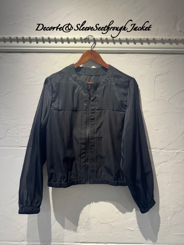 Decorte＆SleeveSeethroughデザインJacket