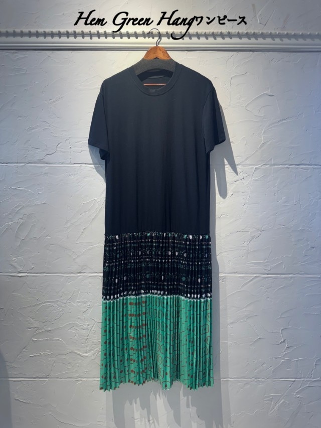 HemGreenHangワンピース