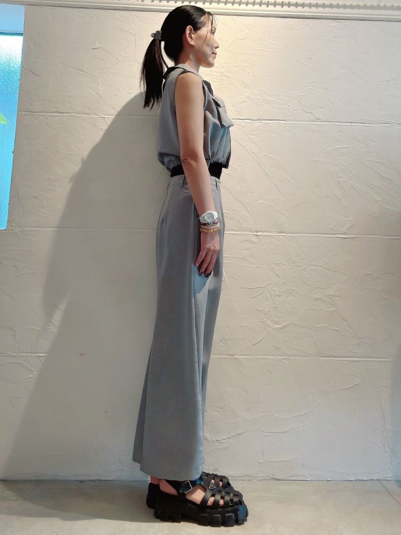 HemShapePocketベスト＋GrayタイトスカートSet